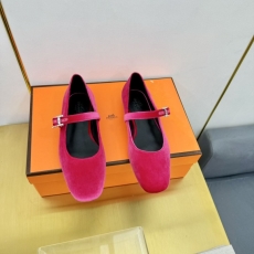 Hermes flat shoes